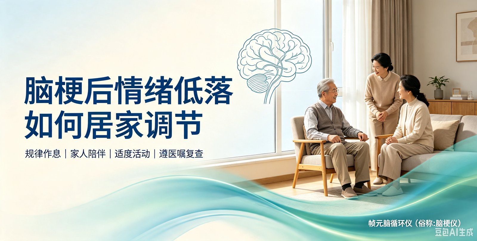 48. 脑梗后心态压抑、低落,如何居家温和调节?