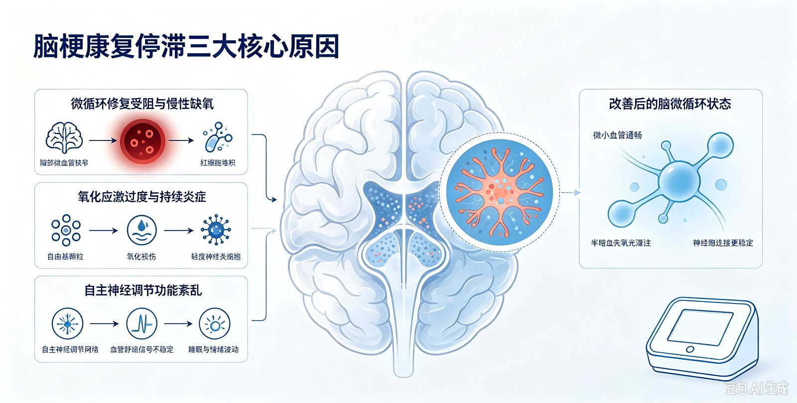 脑梗康复停滞的三大核心原因?